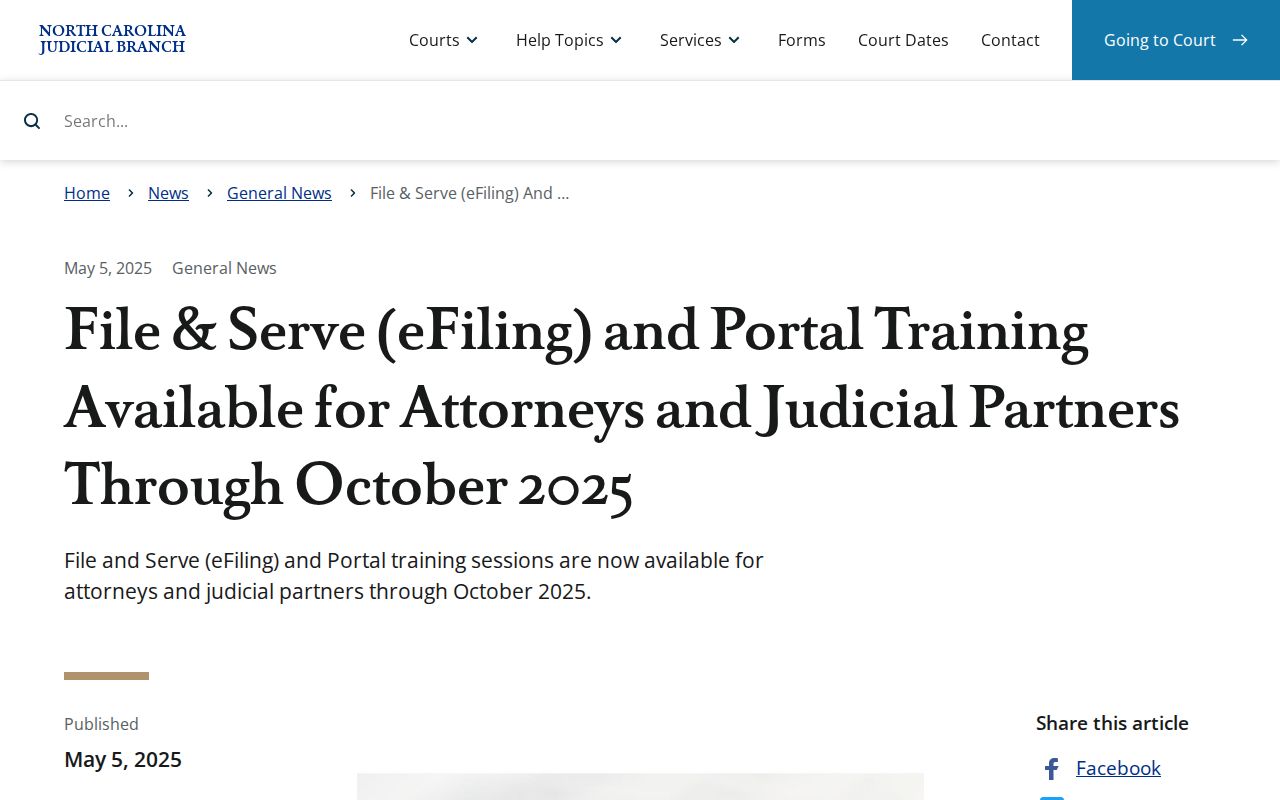 Iredell County case lookup Portal and eCourts training source