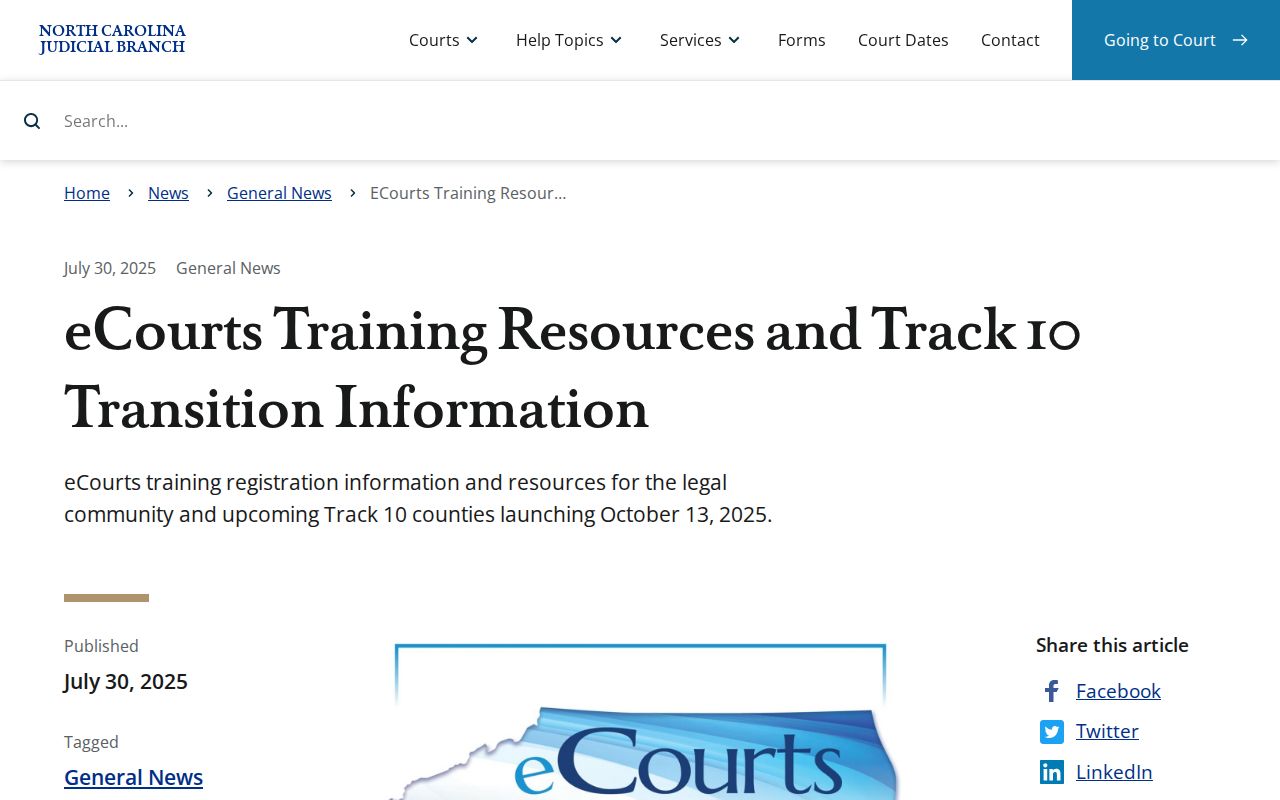 Iredell County case lookup eCourts transition source