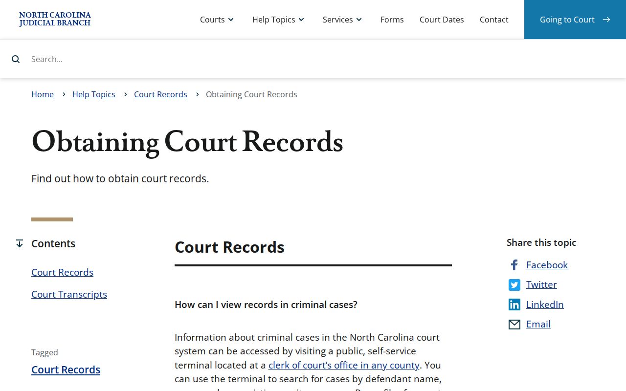 Iredell County court record search clerk terminal and copy guidance source